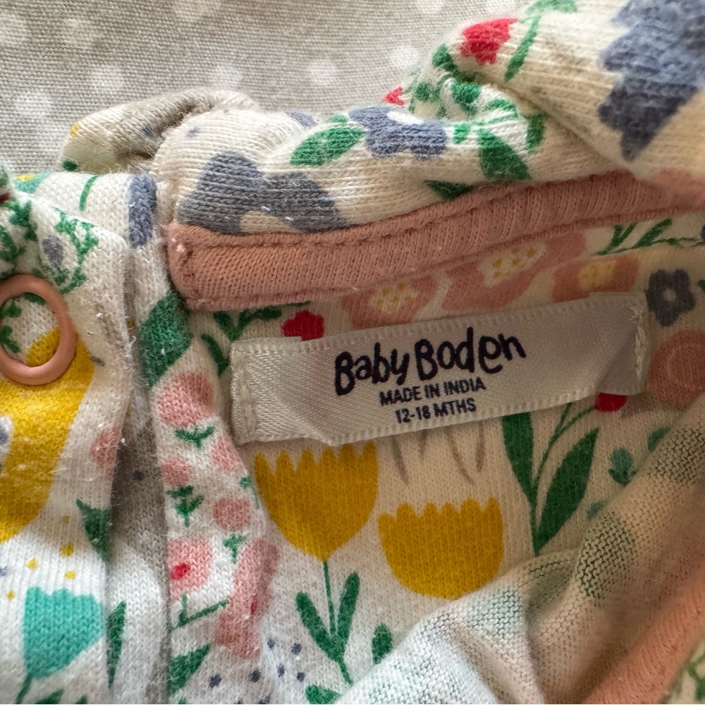 Baby Boden. Flower Dress. Size 18-24 mo